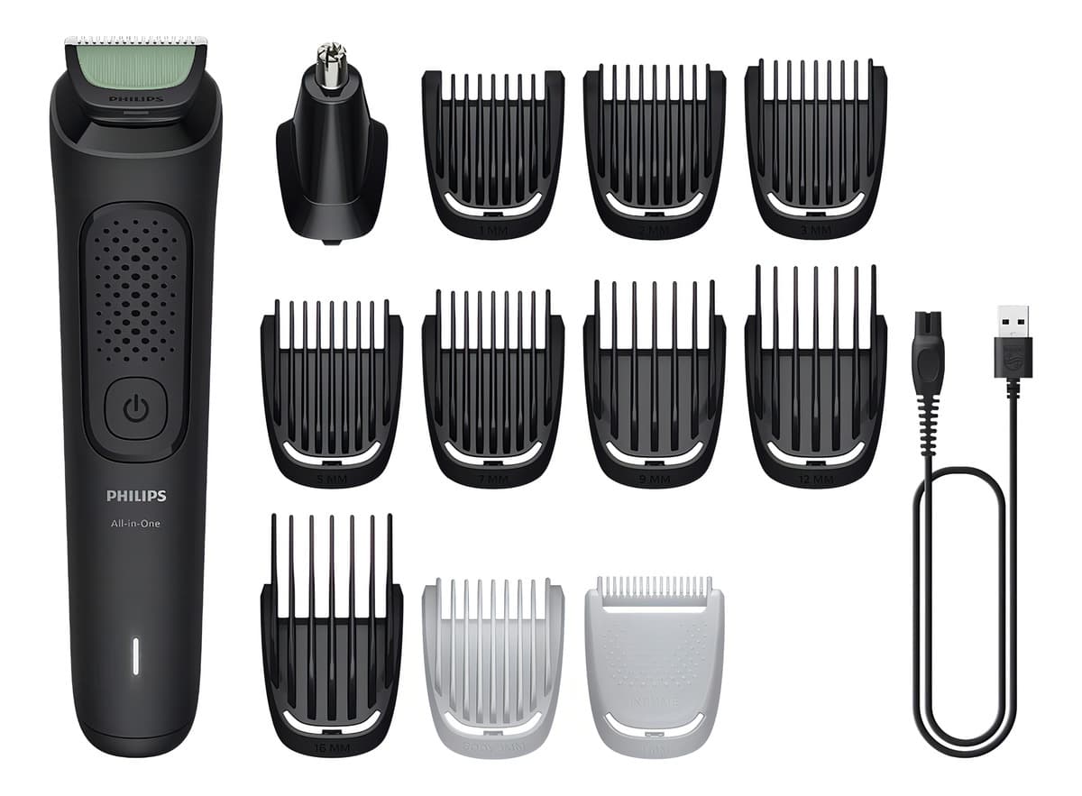 Multigroom Philips Mg3921/15 inclui 12 acessórios